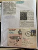 WW2 BOB fighter pilots Cyril Saward 615 sqn, William Hughes 23 sqn signed 32nd ann BOB cover fixed