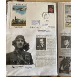 WW2 BOB fighter pilots Alexander Glegg 600 sqn and Archie McNeil Boyd double signed Hurricane