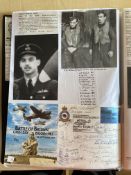 WW2 BOB 501 sqn fighter pilots multiple signed BOB Open Day cover. Signed by V Snell, P Hairs, T