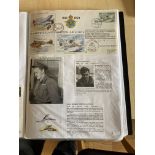 WW2 BOB fighter pilots Vaclav Bergman 310 sqn signed 777 AF cover and signature of John Riddel-