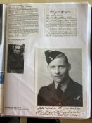 WW2 BOB fighter pilots John Keatings 219 sqn signed 7 x 5 b/w photo in RAF Uniform fixed with