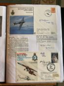 WW2 BOB fighter pilots Roy Goodwin signed BOB cover and 72 sqn cover signed James McPhee 151 sqn
