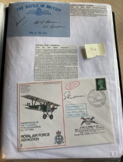 Autograph Auction WW2 Battle of Britain fighter pilots Part 2