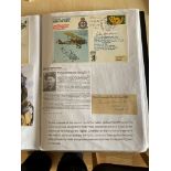 WW2 BOB fighter pilot William Hornby 234 sqn signed 18 sqn cover plus BOB related signature Ronald