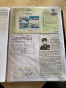 WW2 BOB fighter pilots Frances Tearle 600 sqn signed Biggin Hill cover and signature of John