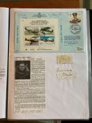 WW2 BOB fighter pilot Edward Morris signature and signed 46th ann BOB cover fixed with biography
