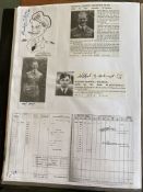 WW2 BOB fighter pilots Charles Olive 65 sqn, Alfred Holroyd 501 sqn signatures fixed with