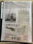 WW2 BOB fighter pilot Roger Boulding 74 sqn fixed with biographies to A4 pageGood condition. All