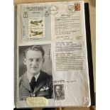 WW2 BOB fighter pilots Jozef Szlagowski signature with 40th ann BOB cover signed by Stanley