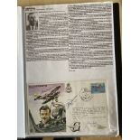 WW2 BOB fighter pilot Josef Koukal 310 sqn signed Wg Cdr Martin test pilot cover fixed with