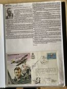 WW2 BOB fighter pilot Josef Koukal 310 sqn signed Wg Cdr Martin test pilot cover fixed with