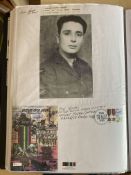 WW2 BOB fighter pilots William Hodds 25 sqn signature and signed Victory over Japan cover fixed with