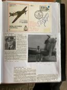 WW2 BOB fighter pilot Stefan Witorzenc 501 sqn signed RAF Coltishall Hurricane cover fixed with