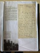 WW2 BOB fighter pilots Waclav Krol 302 sqn hand written not about the death of Marian Chemecki fixed