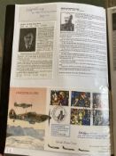 WW2 BOB fighter pilots Sydney Holloway 25 sqn signature and Douglas Hone 615 sqn signed Hurricane