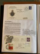 WW2 BOB fighter pilots Phillip Sanders 92 sqn signed 60th ann RAF cover and John Dixon 1 sqn and