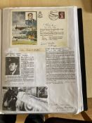 WW2 BOB fighter pilots James Morton 603 sqn and James Caister 603 sqn signed Alan Deere cover and
