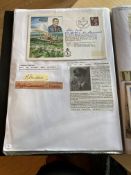 WW2 BOB fighter pilots Hugh Niven 601 sqn signed Viscount Trenchard cover plus Thomas Dawson 235 sqn