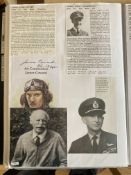 WW2 BOB fighter pilots Ernest Mayne 74 sqn, George Chamberlain FIU, James Coward 19 sqn signed