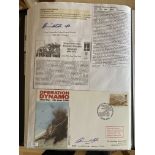 WW2 BOB fighter pilot Richard Mitchell 229 sqn signed Operation Dynamo cover fixed with
