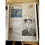 WW2 BOB fighter pilots Charles Aindow 23 sqn signed 40th ann BOB cover and signature fixed with