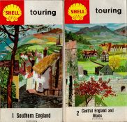 Shell Touring Maps No. 1 - Southern England No. 2 - Central England and Wales No. 3 - Northern