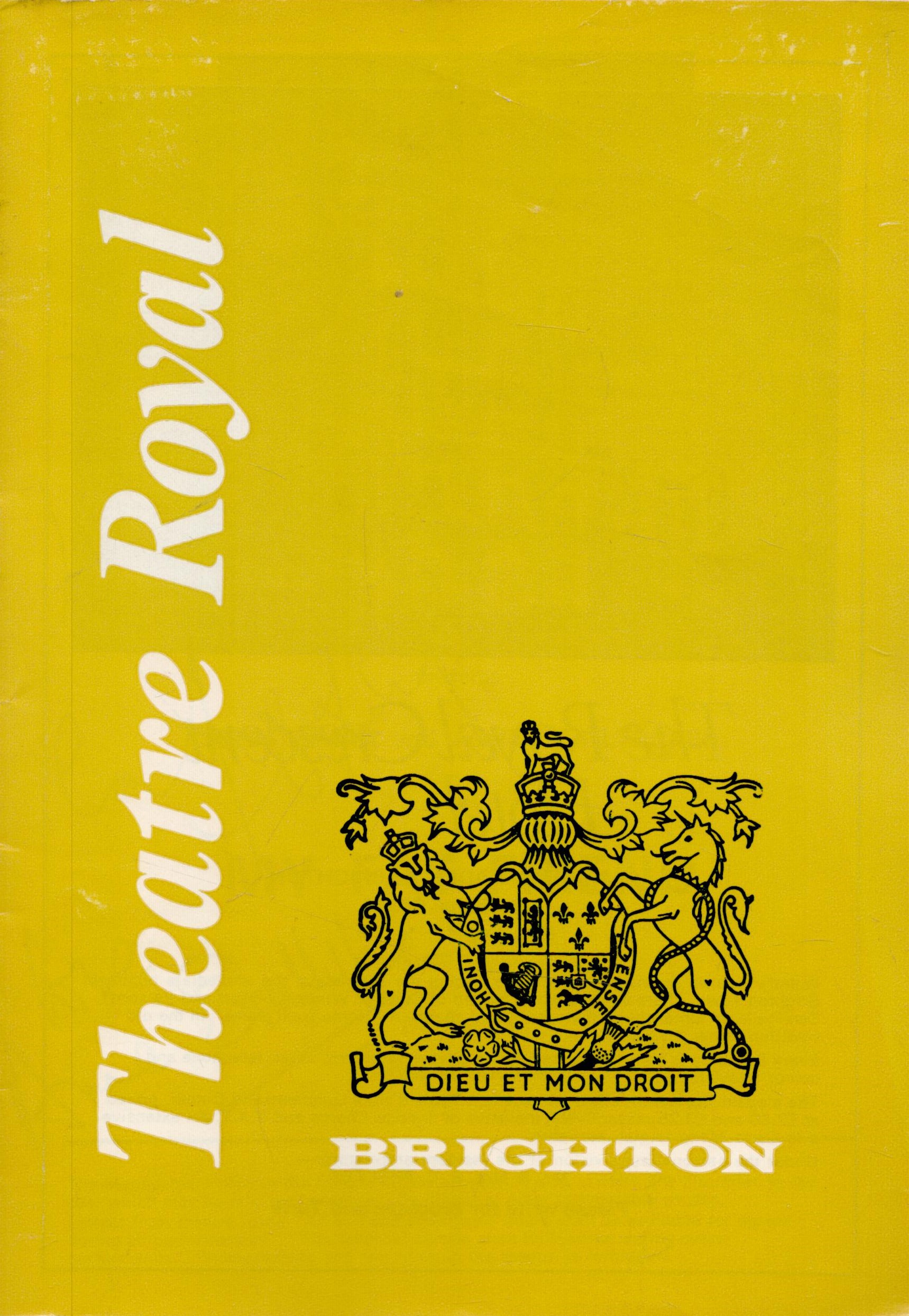 Theatre Royal Brighton programme for 'My Fat Friend', March 1976. Signed by John Inman, Anne - Image 2 of 2