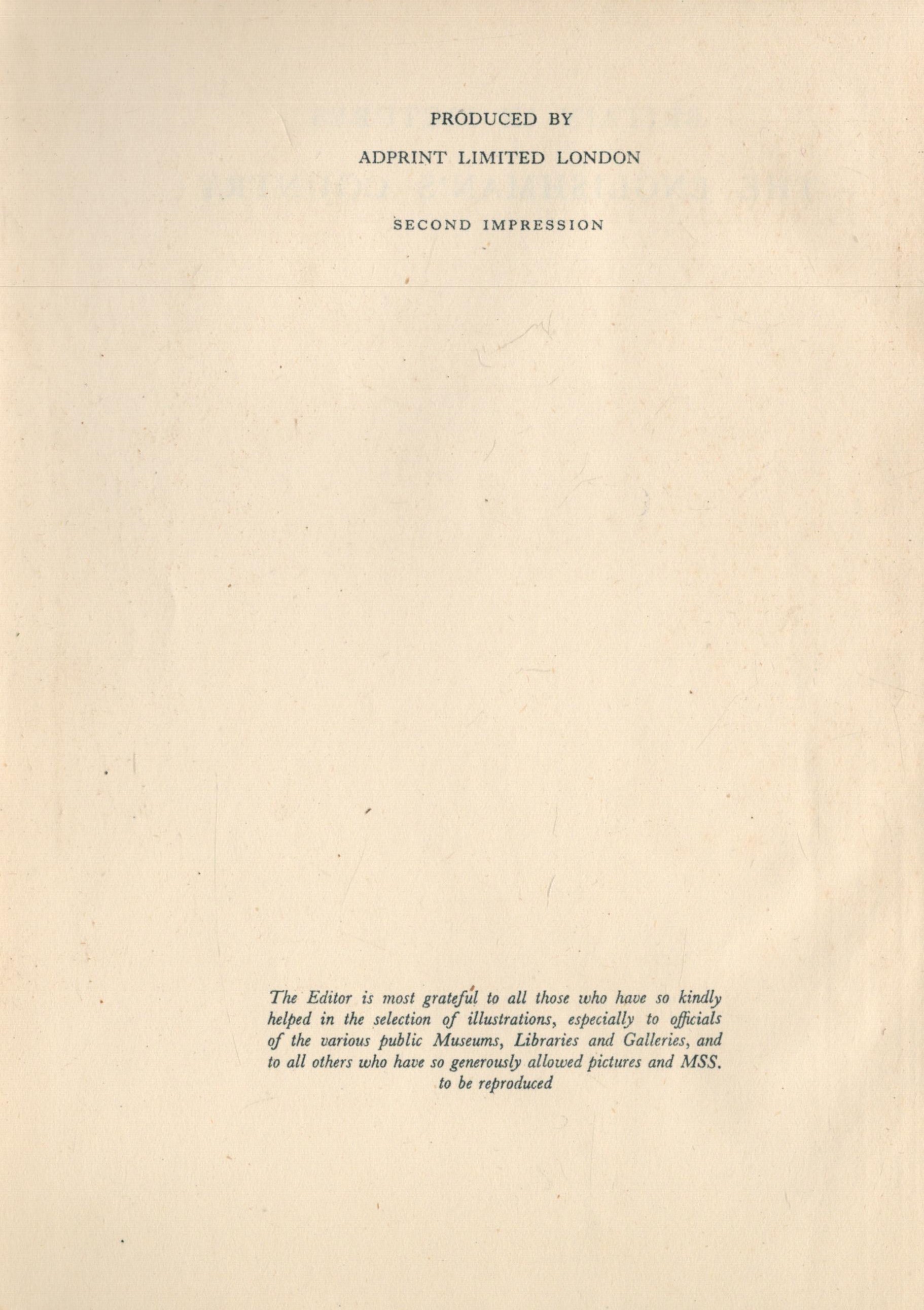 W. J. Turner The Englishman's Country Introduction by Edmund Blunden. 48 plates in colour and 137 - Image 3 of 3