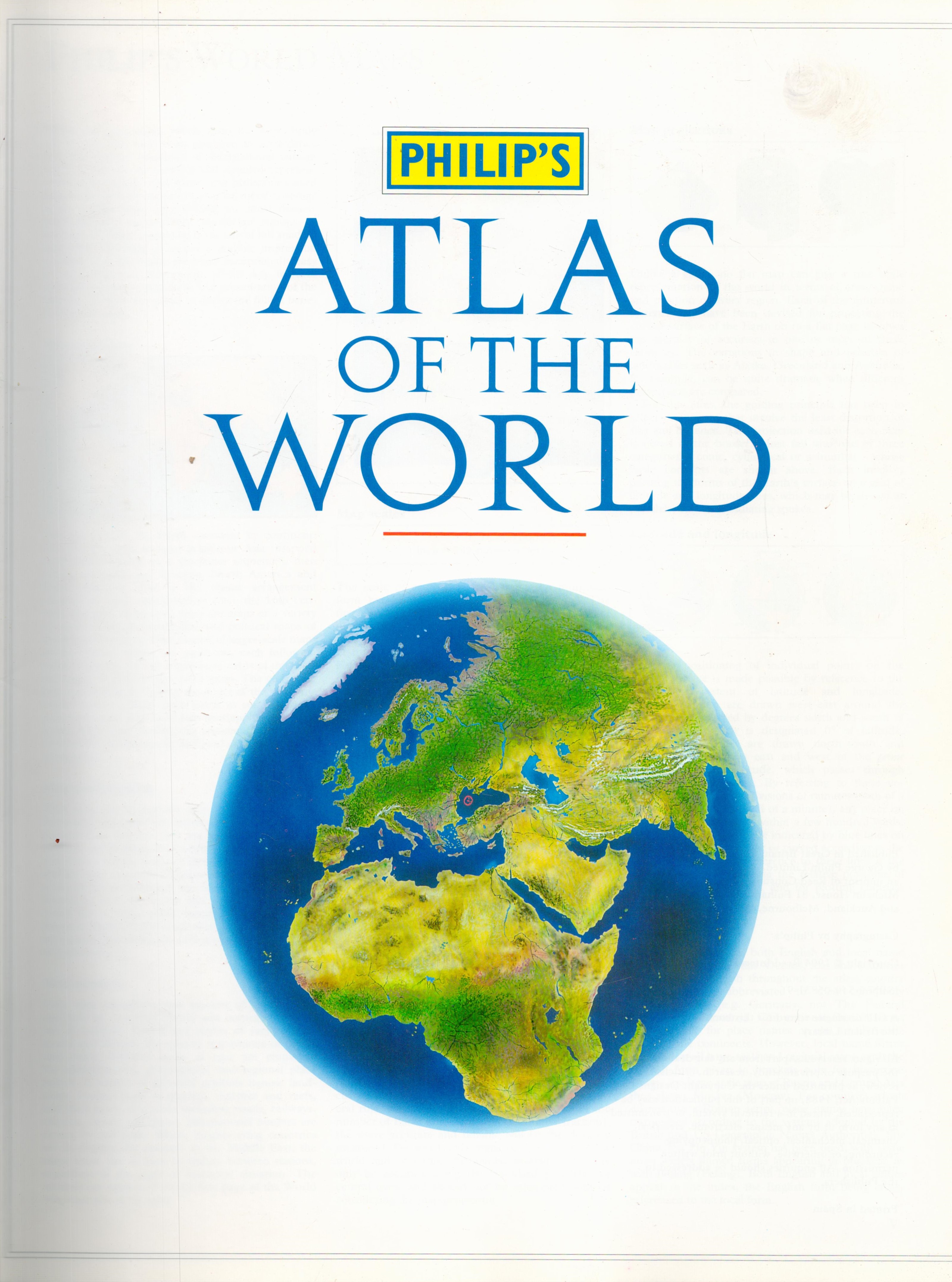 Philips Atlas of the World. 4th edition 1994. This Philips edition contains Philip's finest maps - Image 2 of 3