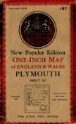 National Grid Ordnance Survey Map No. 187. New popular edition one inch map of England and Wales,