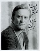 Kirk Douglas Signed 10x8 inch Black and White Photo. Signed in black ink. Good condition. All