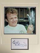 Billy Bremner Leeds United Legend Signed Display. Good condition. All autographs come with a