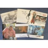 James Bond Collection 6 signed assorted photos from great names such as Martine Beswick, Caroline