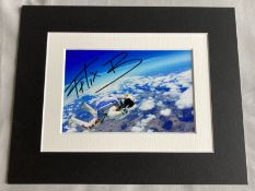 Felix Baumgartner Signed Autograph 10x8 photo mount display Space Jump. Good condition. All