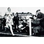 Roger Bannister 1954 12 X 8 Photo : B/W, Depicting English Middle-Distance Runner Roger Bannister
