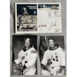 Apollo 15 astronauts Al Worden and Jim Irwin signed 10th ann NASA cover. Good condition. All
