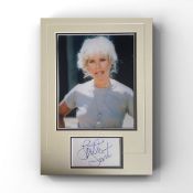 Loretta Swit M*A*S*H Actress Signed Display. Good condition. All autographs come with a