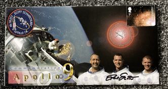 Apollo 9 moonwalker Dave Scott signed Space cover NASA Astronaut. 2002 postmarked cover. superb