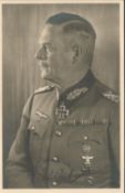 General Keitel signed vintage 6x4 black and white photo. Wilhelm Bodewin Johann Gustav Keitel, 22