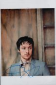 James McAvoy Autograph Signed Colour Photograph measuring 10 x 7 inches approx. Good condition.