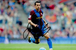 Juliano Belletti Signed 12x8 inch Colour Barcelona FC Photo. Good condition. All autographs come