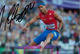 Olympics Javier Culson signed 6x4 colour photo Puert Rican bronze medalist in the mens 400m