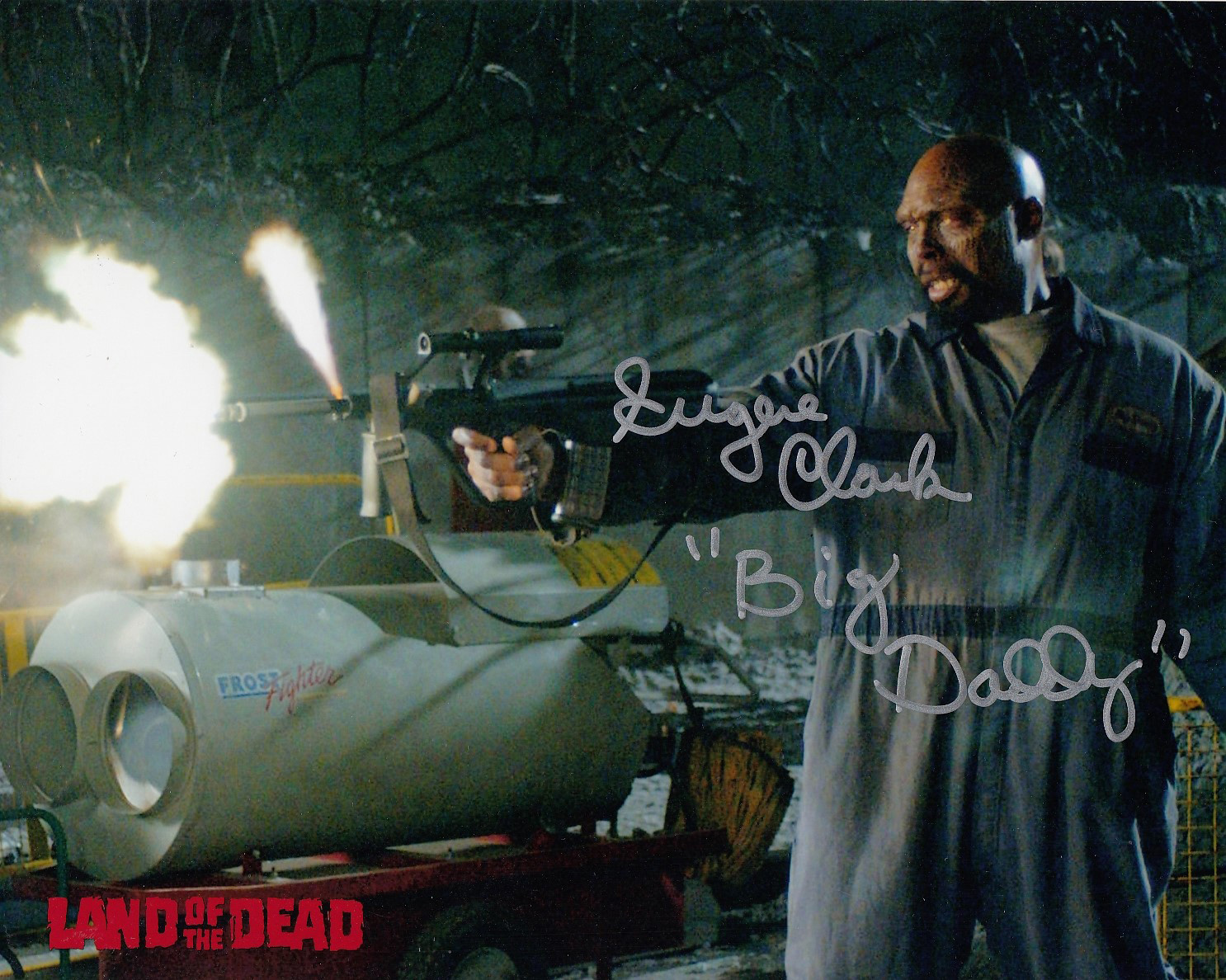 Blowout Sale! Land of the Dead Eugene Clark hand signed 10x8 photo. This beautiful 10x8 hand