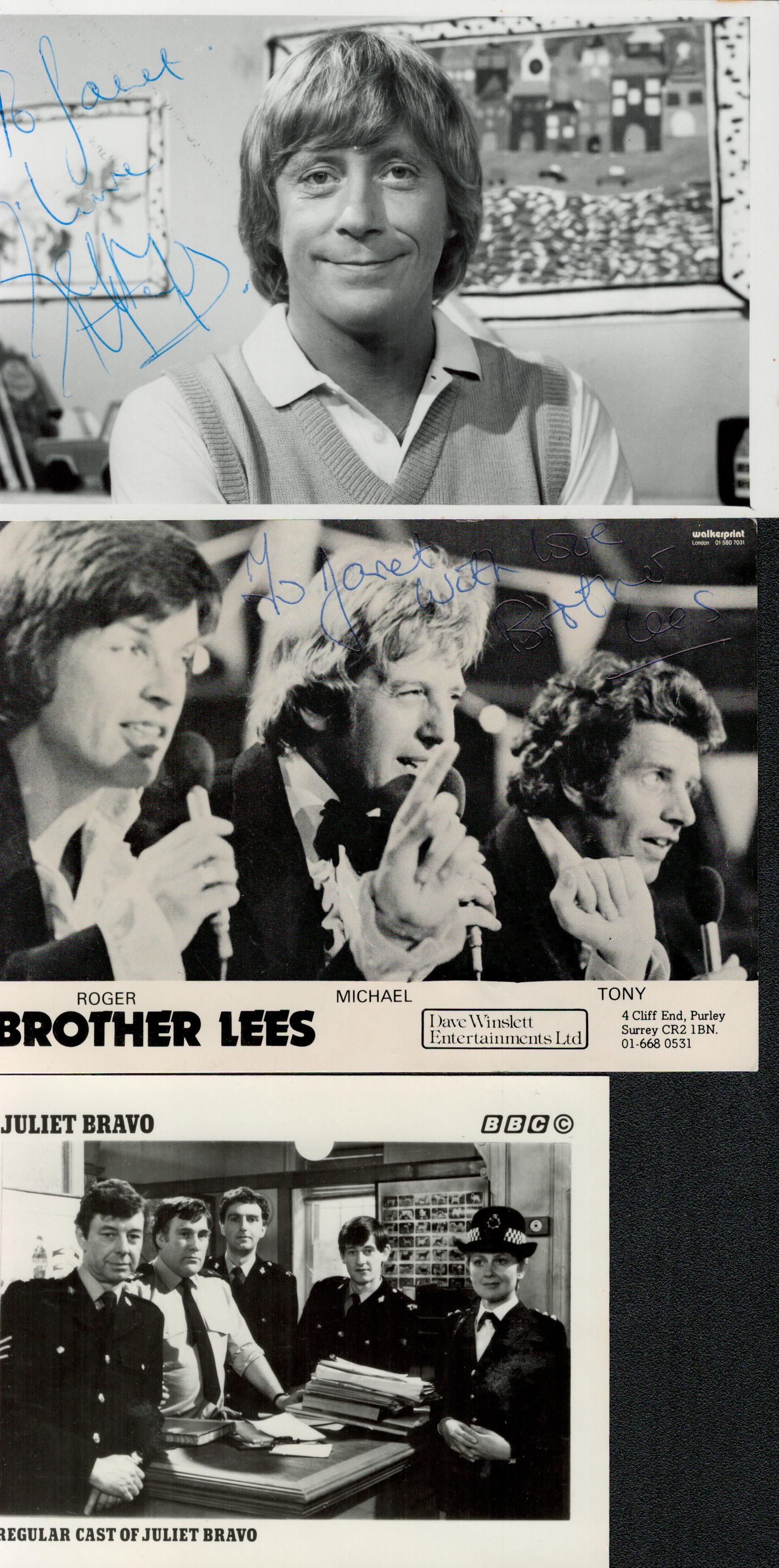 TV, Film and Music Signed Photo Collection of 60 Signatories. Signatures include Sir Tom Jones, - Image 22 of 24