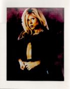 WWF Wrestling Star Terri Runnels Signed 10x8 inch Colour Photo, Mounted to an overall size of 12 x