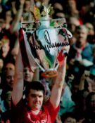 Former Manchester Utd Star Gary Pallister Signed 10x8 inch Man Utd Colour Photo. Good condition. All