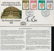 Music Collection of 4 Signed Benhams First Day Covers. 50th Anniversary of the BBC Symphony