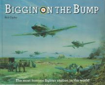 Bob Ogley Signed Biggin On The Bump 1st Edition Paperback Book by Bob Ogley. 2nd Impression