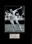 Fred Perry 14x11 overall size mounted signature piece. Perry (18 May 1909 2 February 1995) was a