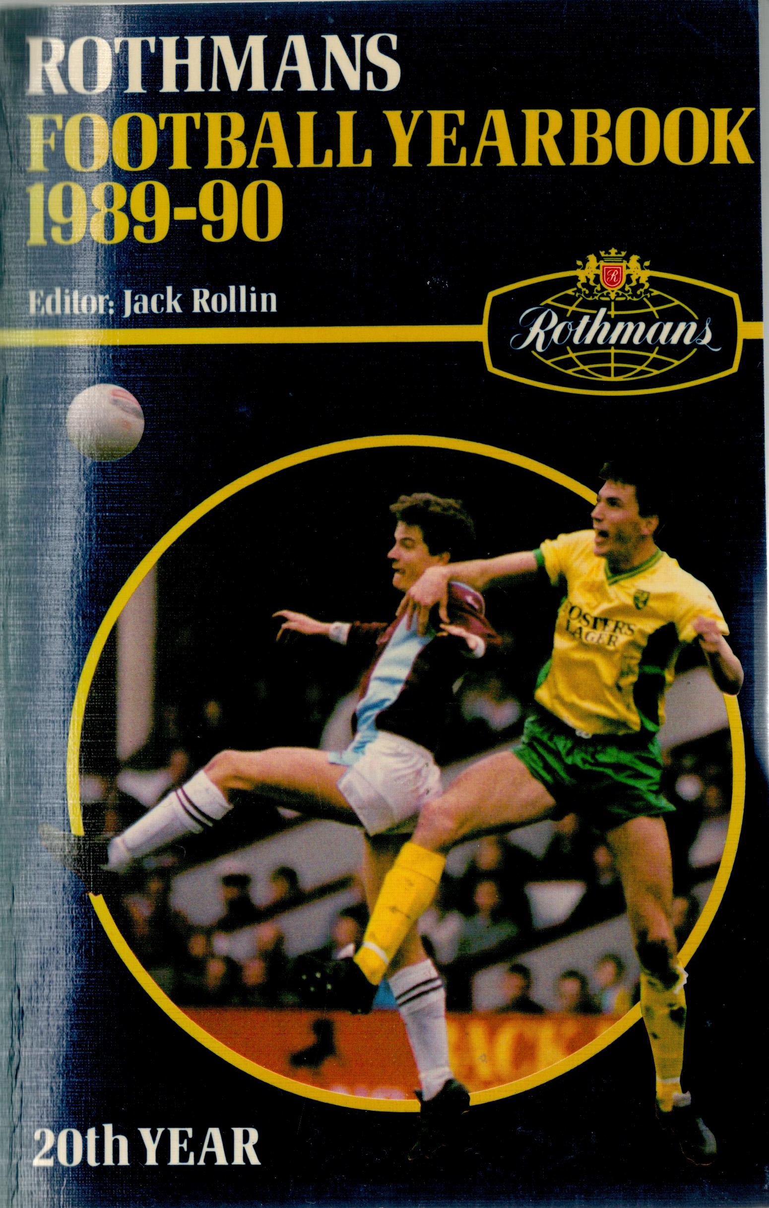 Rothmans Football Yearbook Collection of 4 Books. 20th, 21st, 22nd and 23rd Year. 1989 93. Good - Image 2 of 13